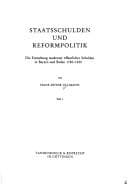 Tapa de Staatsschulden und Reformpolitik