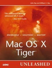 Tapa de Mac OS X Tiger unleashed