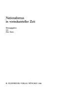 Tapa de Nationalismus in vorindustrieller Zeit