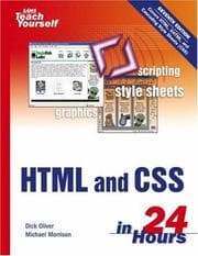 Tapa de Sams teach yourself HTML and CSS in 24 hours