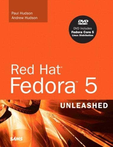 Tapa de Red Hat Fedora 5 Linux unleashed