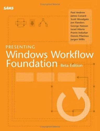 Tapa de Presenting Windows workflow foundation