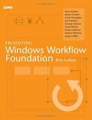 Tapa de Presenting Windows workflow foundation