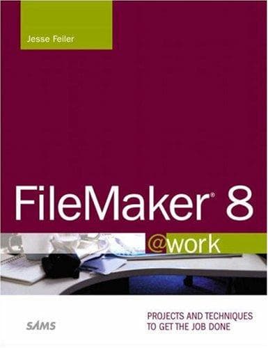 Tapa de FileMaker 8 @work
