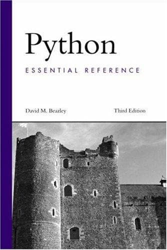Tapa de Python Essential Reference