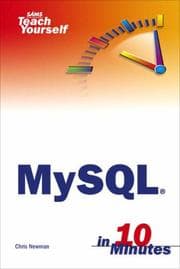 Tapa de Sams Teach Yourself MySQL in 10 Minutes