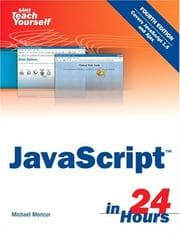Tapa de Sams Teach Yourself JavaScript in 24 Hours