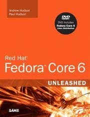 Tapa de Red Hat Fedora core 6 unleashed