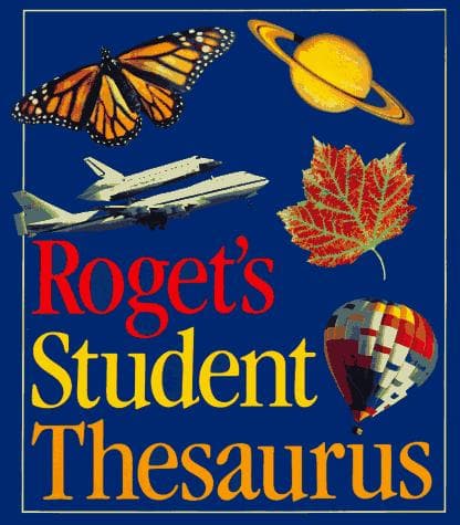 Tapa de Rogets Student Thesaurus