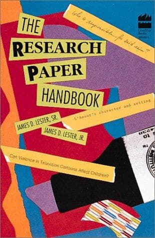 Tapa de The research paper handbook