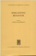 Tapa de Bargaining behavior