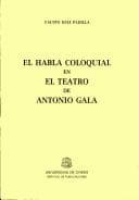 Tapa de El teatro de Antonio Gala