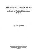 Tapa de ASEAN and Indochina