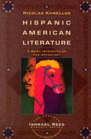 Tapa de Hispanic American literature
