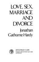 Tapa de Love, sex, marriage and divorce