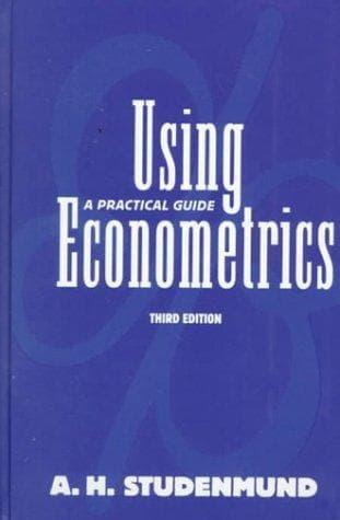 Tapa de Using Econometrics