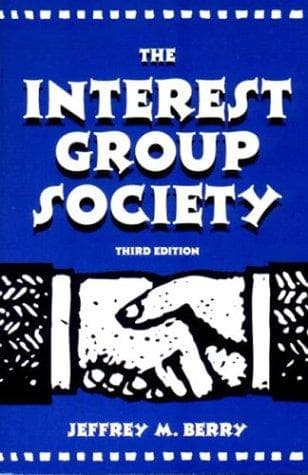 Tapa de The interest group society