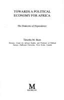 Tapa de Towards a political economy for Africa