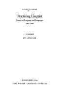 Tapa de Practicing linguist