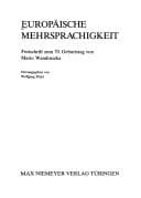 Tapa de Europäische Mehrsprachigkeit