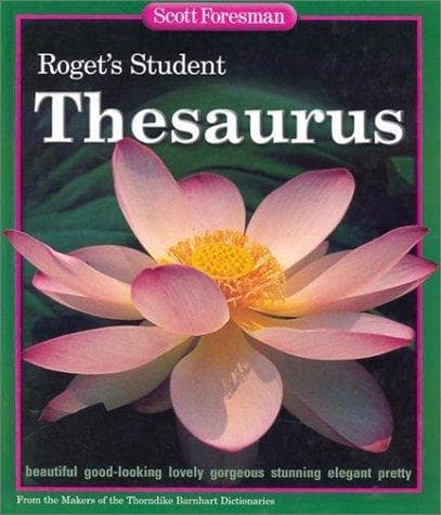 Tapa de Roget's Student Thesaurus