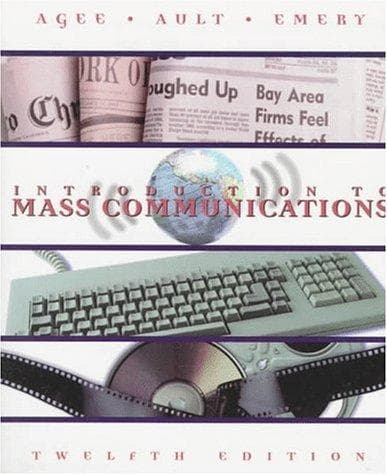 Tapa de Introduction to mass communications
