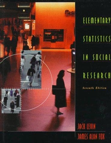 Tapa de Elementary statistics in social research