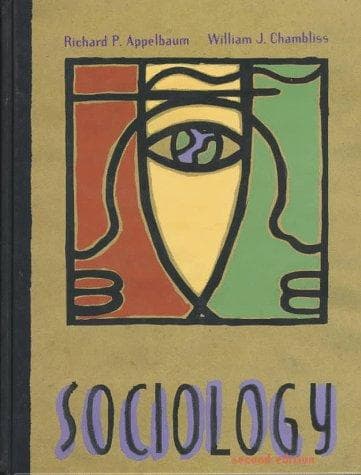 Tapa de Sociology