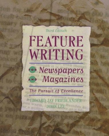 Tapa de Feature writing for newspapers and magazines