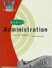 Tapa de Introducing public administration