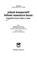Tapa de Telaah komparatif bahasa Nusantara Barat