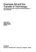 Tapa de Overseas aid and the transfer of technology