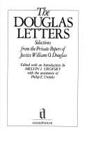Tapa de The Douglas letters