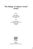 Tapa de The Biology of negative strand viruses