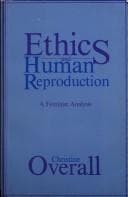 Tapa de Ethics and human reproduction