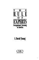 Tapa de The rule of experts