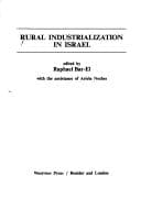 Tapa de Rural industrialization in Israel