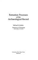 Tapa de Formation processes of the archaeological record