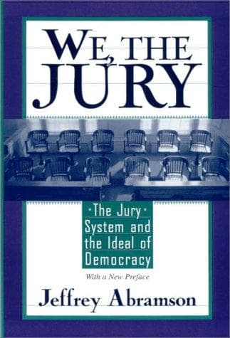 Tapa de We, the jury