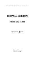 Tapa de Thomas Merton, monk and artist