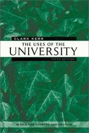 Tapa de The uses of the university