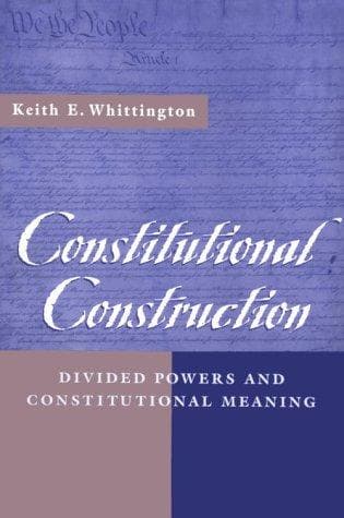 Tapa de Constitutional Construction