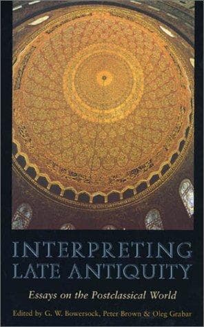 Tapa de Interpreting late antiquity