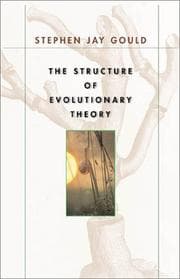 Tapa de The Structure of Evolutionary Theory