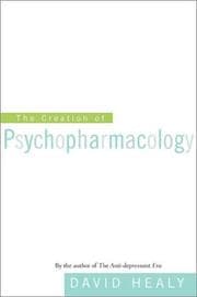 Tapa de The Creation of Psychopharmacology