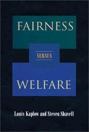 Tapa de Fairness versus welfare