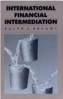 Tapa de International financial intermediation