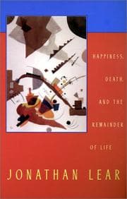 Tapa de Happiness, Death, and the Remainder of Life (The Tanner Lectures on Human Values)