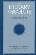 Tapa de The literary absolute