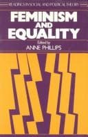 Tapa de Feminism and equality